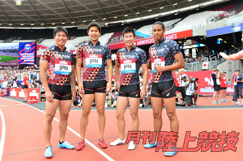 誌面転載 アジア大会preview 男子4 100ｍリレー 月陸online 月刊陸上競技