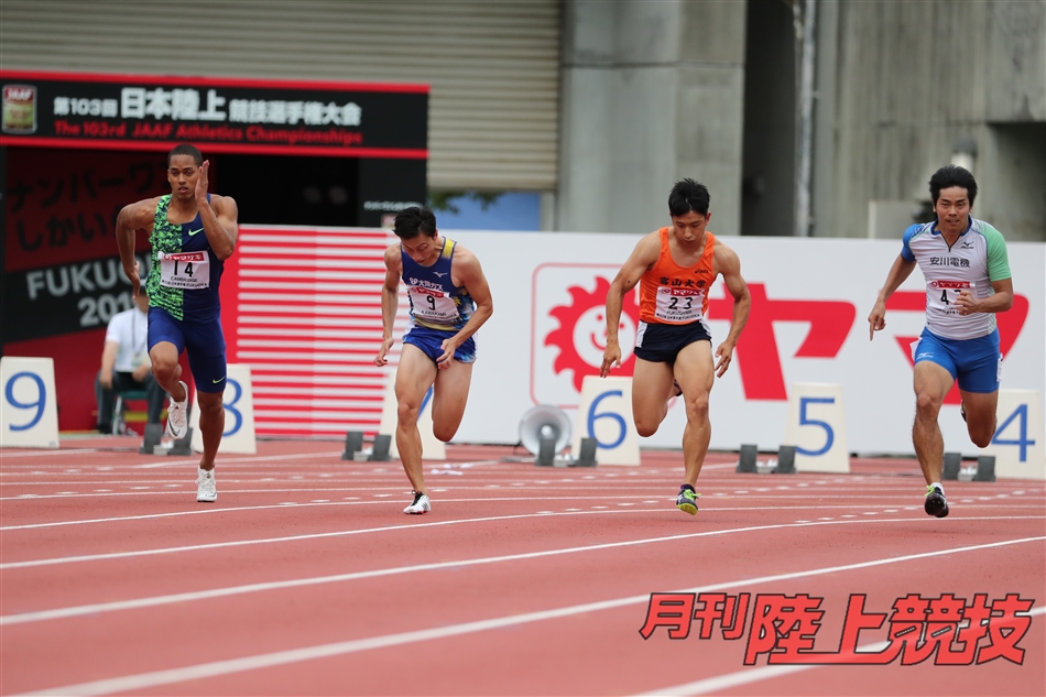 日本選手権100mサイドストーリー／大瀨戸一馬が地元からリスタート