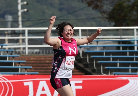 【誌面転載】北九州カーニバル／女子やり投 北口圧巻の66ｍ00