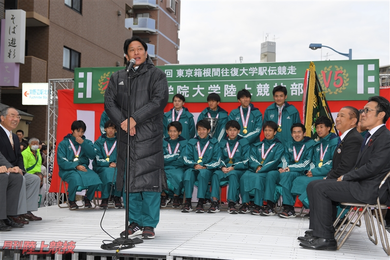 追跡 箱根駅伝／青学大・原晋監督が振り返る 「箱根王座」奪還に挑んだ１年間