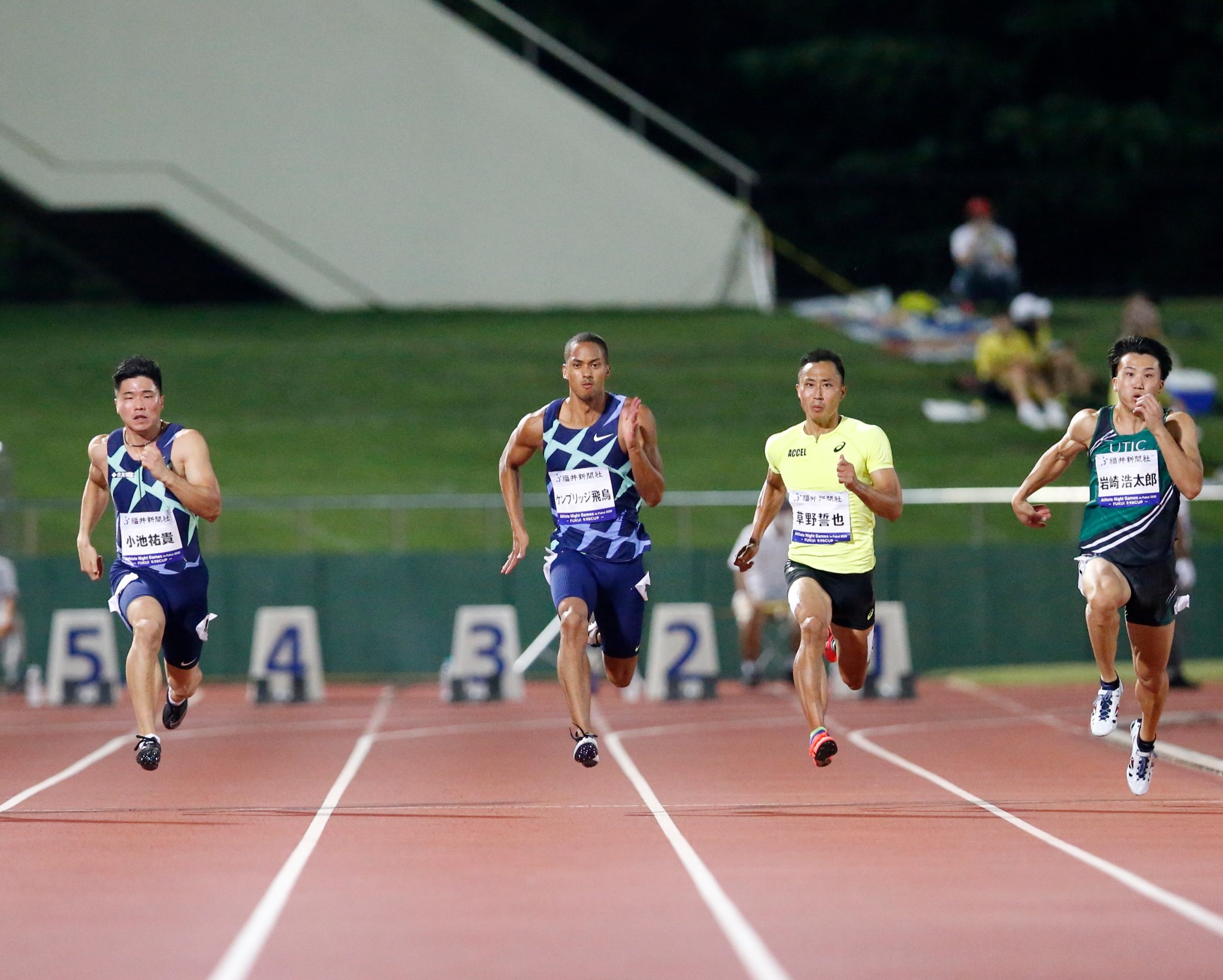 ケンブリッジが10秒03！　日本歴代7位タイの自己新で進化示す／福井ANG2020