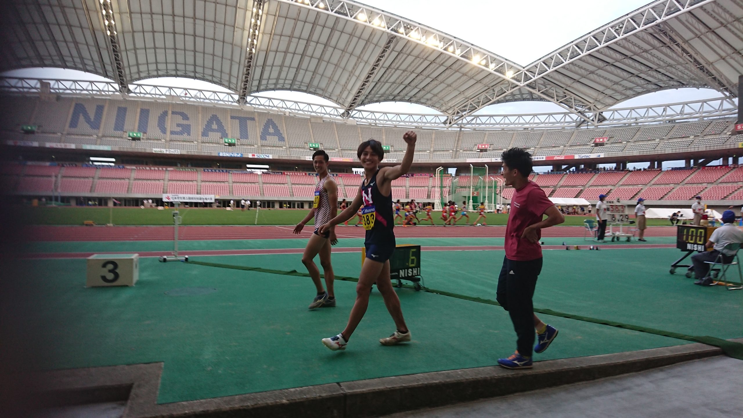 【走幅跳】橋岡が8m29大会新V／日本IC