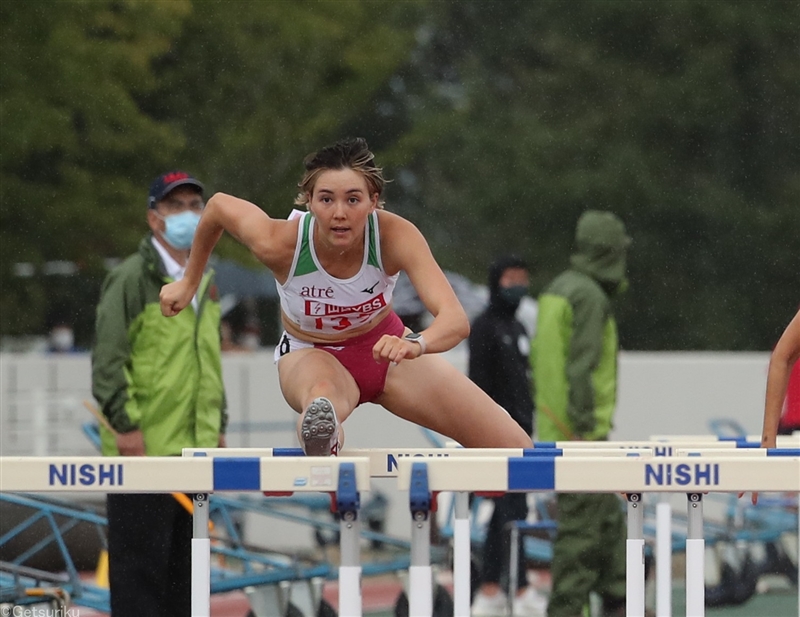 【走幅跳・100ｍH】ヘンプヒルが走幅跳V 100mHで4年ぶり自己新／富士北麓