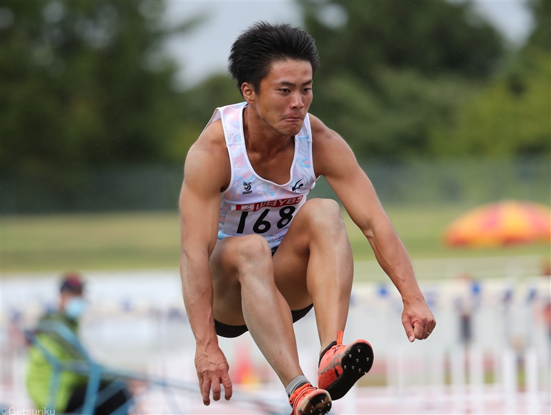 【三段跳】池畠「一発屋じゃない」追い風参考ながら16ｍ62／富士北麓