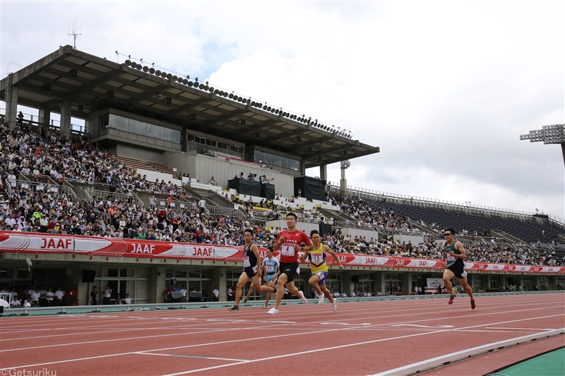 【TF】日本選手権エントリーリストが発表 桐生は100ｍのみ 高橋萌木子7年ぶり出場へ