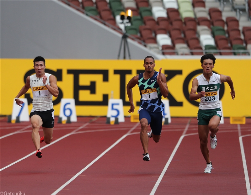 【TF】日本選手権初日のスタートリスト発表 100ｍ桐生祥秀と同組に宮本大輔、栁田大輝ら