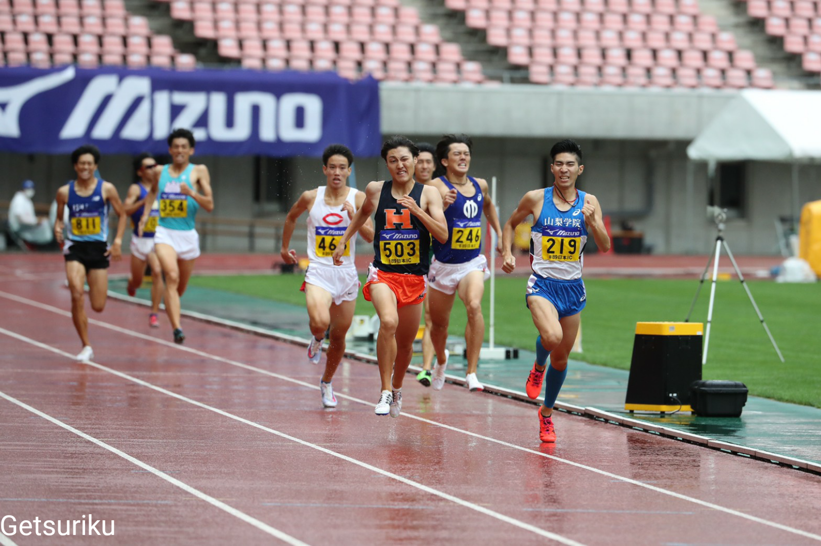 【800m】法大・松本が1分47秒02！学生歴代4位／日本IC