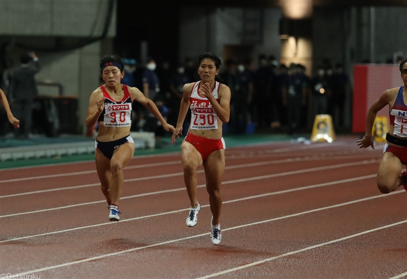 【100ｍ】注目の兒玉 圧巻の走り向かい風1.3ｍで11秒53 決勝へ「課題を修正したい」／日本選手権