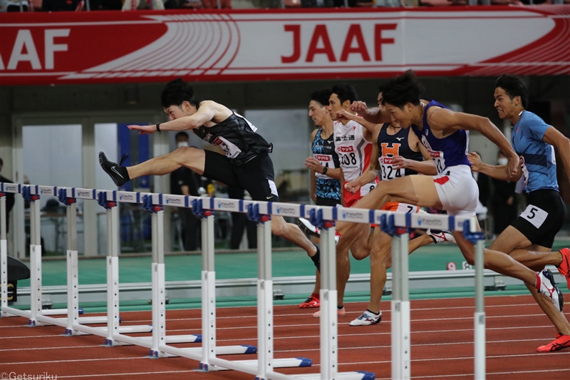 【110ｍH】高山、金井が準決勝をトップで通過 決勝で火花／日本選手権