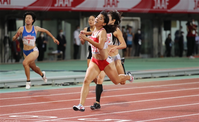 【200ｍ】100ｍ女王・兒玉は2位も自己新 女子短距離新時代に突入／日本選手権