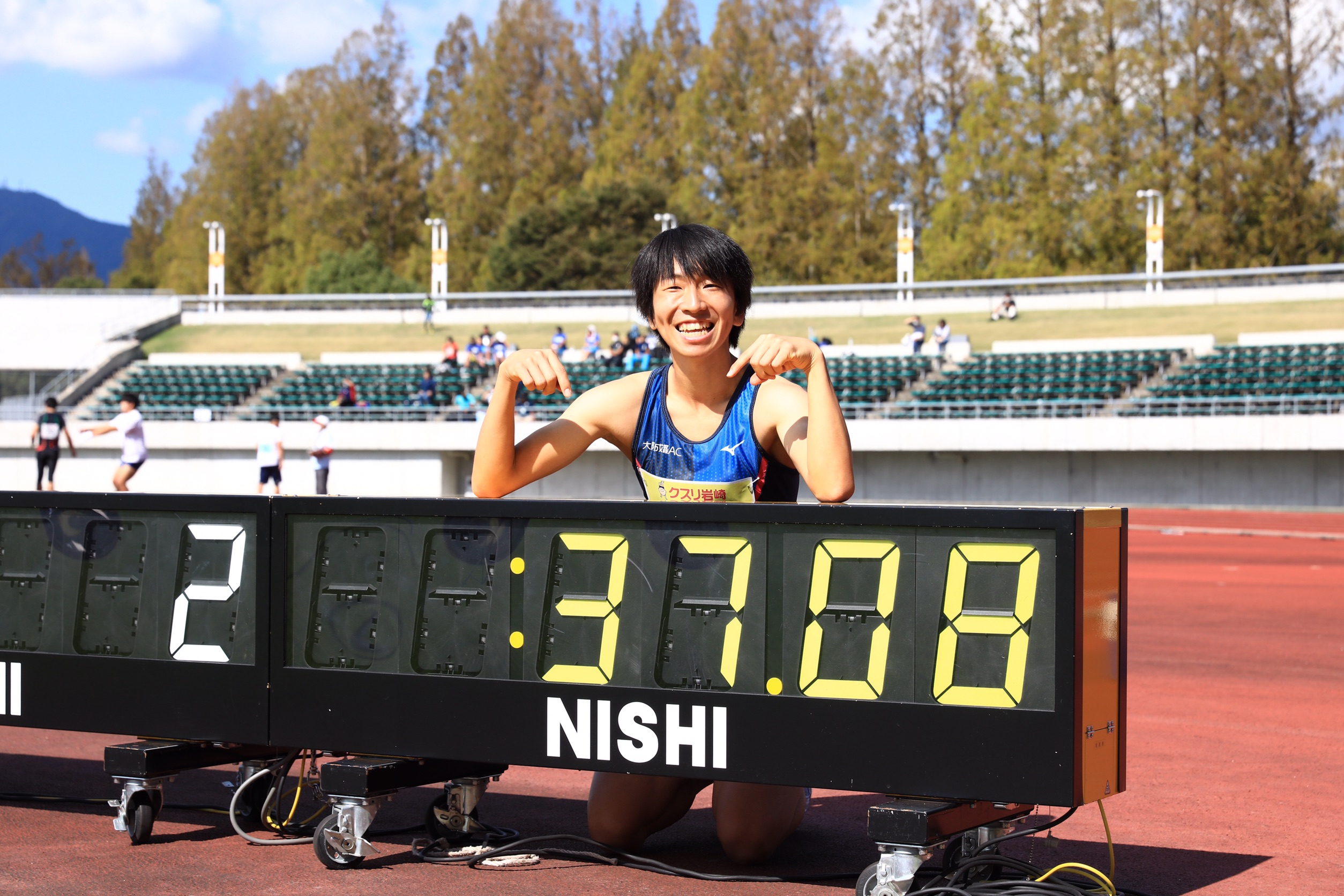 【短距離】青山聖佳が300ｍで37秒08の日本新 自身の記録を大幅に更新／田島紀念