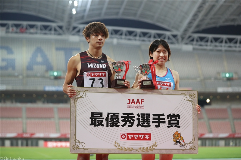 【TF】日本選手権MVPは金井＆青木 大会タイ２つ、初Ｖ15種目