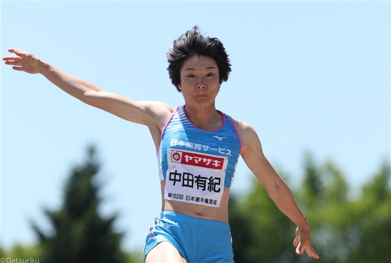 今日は何の日 中田有紀が七種競技で初の5800点超え 01年 月陸online 月刊陸上競技