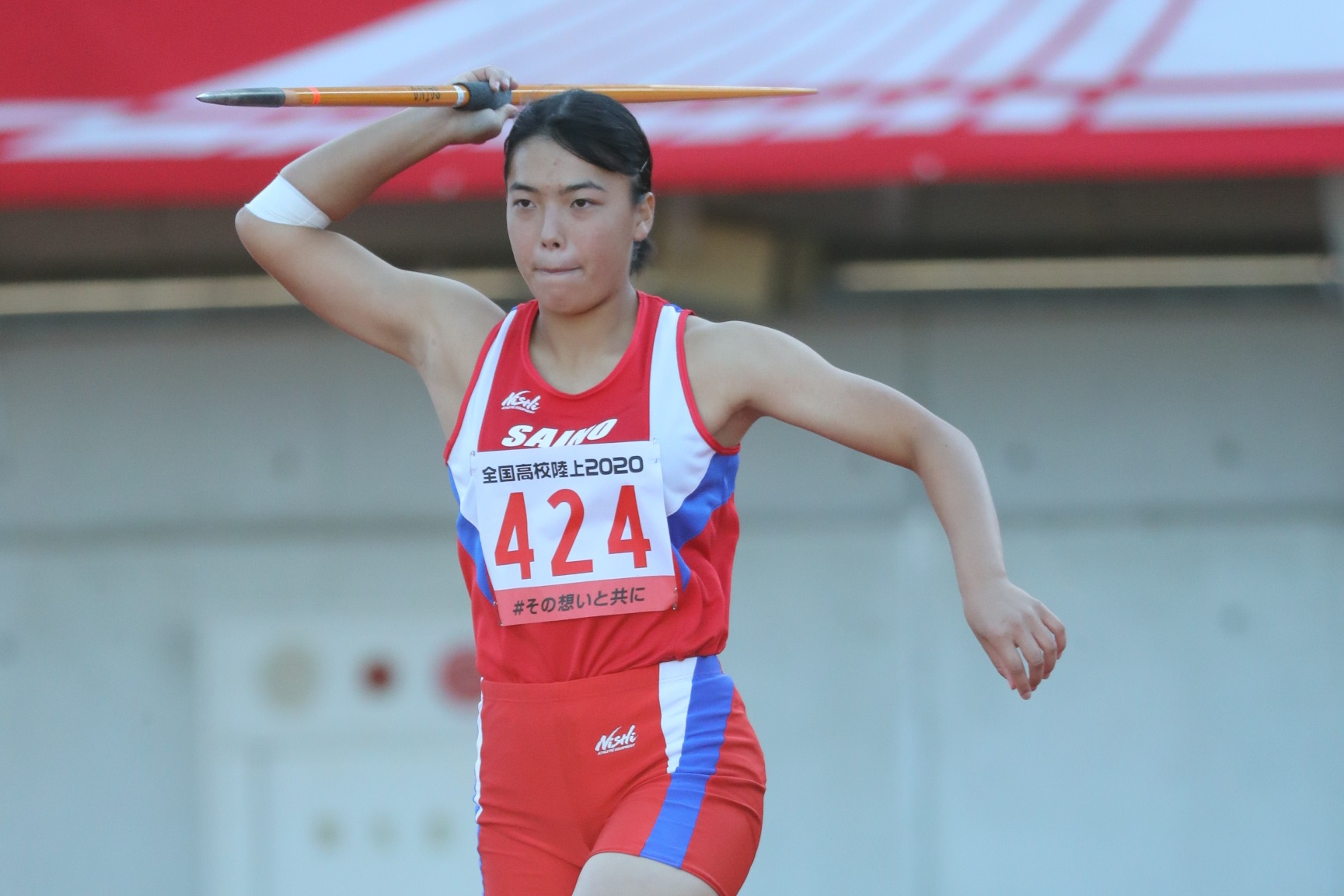 【やり投】地元・広島で村上碧海がビッグアーチ！高2歴代3位の54ｍ43で日本一／全国高校