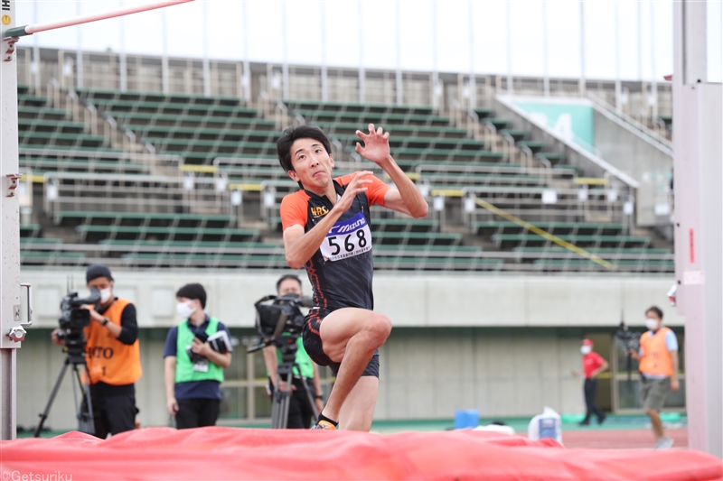 【走高跳】赤松諒一が日本歴代8位タイの2ｍ28 2010アジア大会銀の高張が現役引退