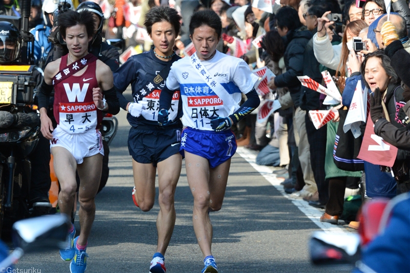 Playback箱根駅伝13 前年19位の日体大が30年ぶり10回目の総合優勝 月陸online 月刊陸上競技