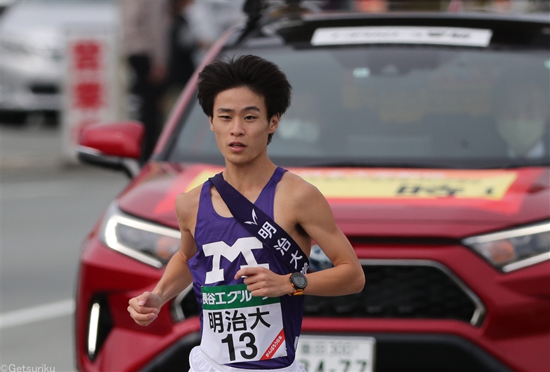 【箱根駅伝】トップ３狙う明大・ルーキー児玉１区、前田が３年連続６区／区間エントリー