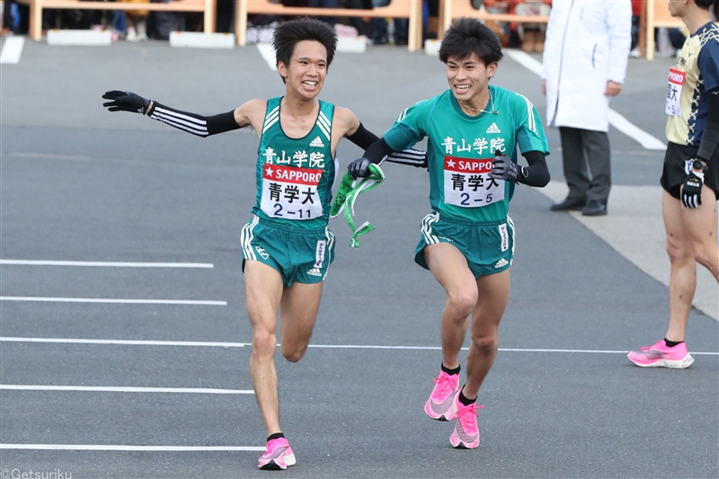 Playback箱根駅伝 青学大が超高速レースを制し 王者奪還 7区間で13人が区間新 月陸online 月刊陸上競技