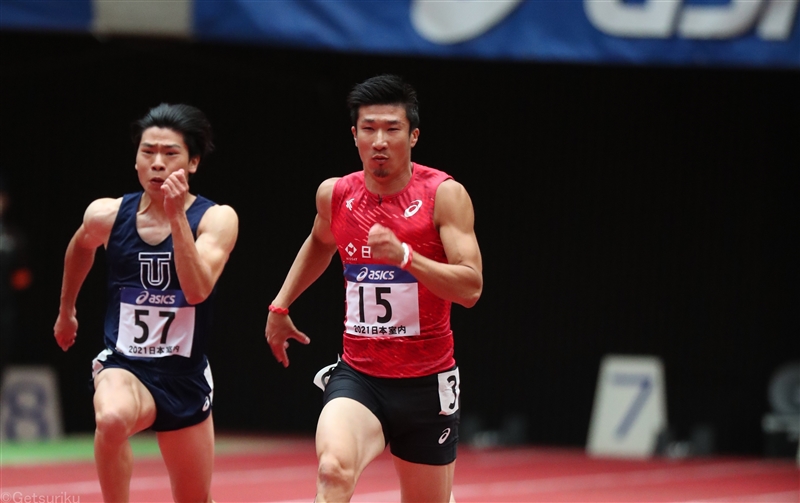 桐生祥秀60ｍで6秒70、多田修平が自己タイの6秒57！／日本選手権室内