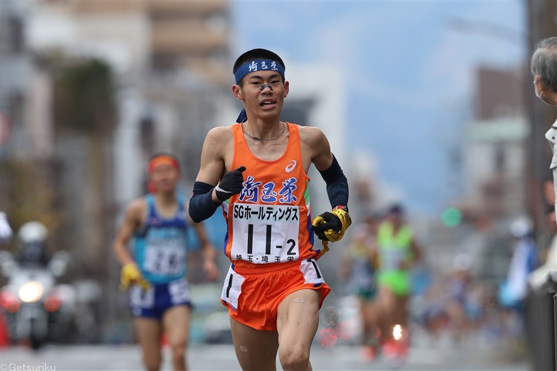 男子3000ｍで小山翔也が高１歴代３位の８分16秒17／平成国大長距離競技会