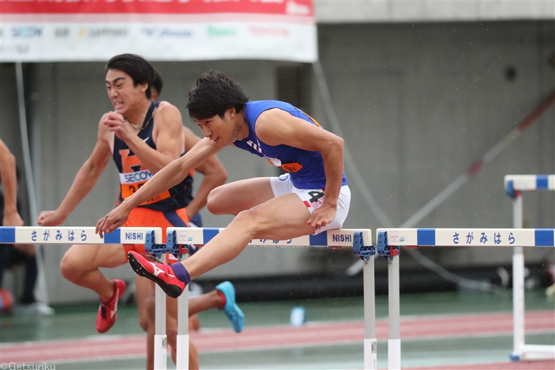 110mH泉谷駿介が決勝も圧倒！追い風参考日本最高の13秒05で2年ぶりV／関東IC