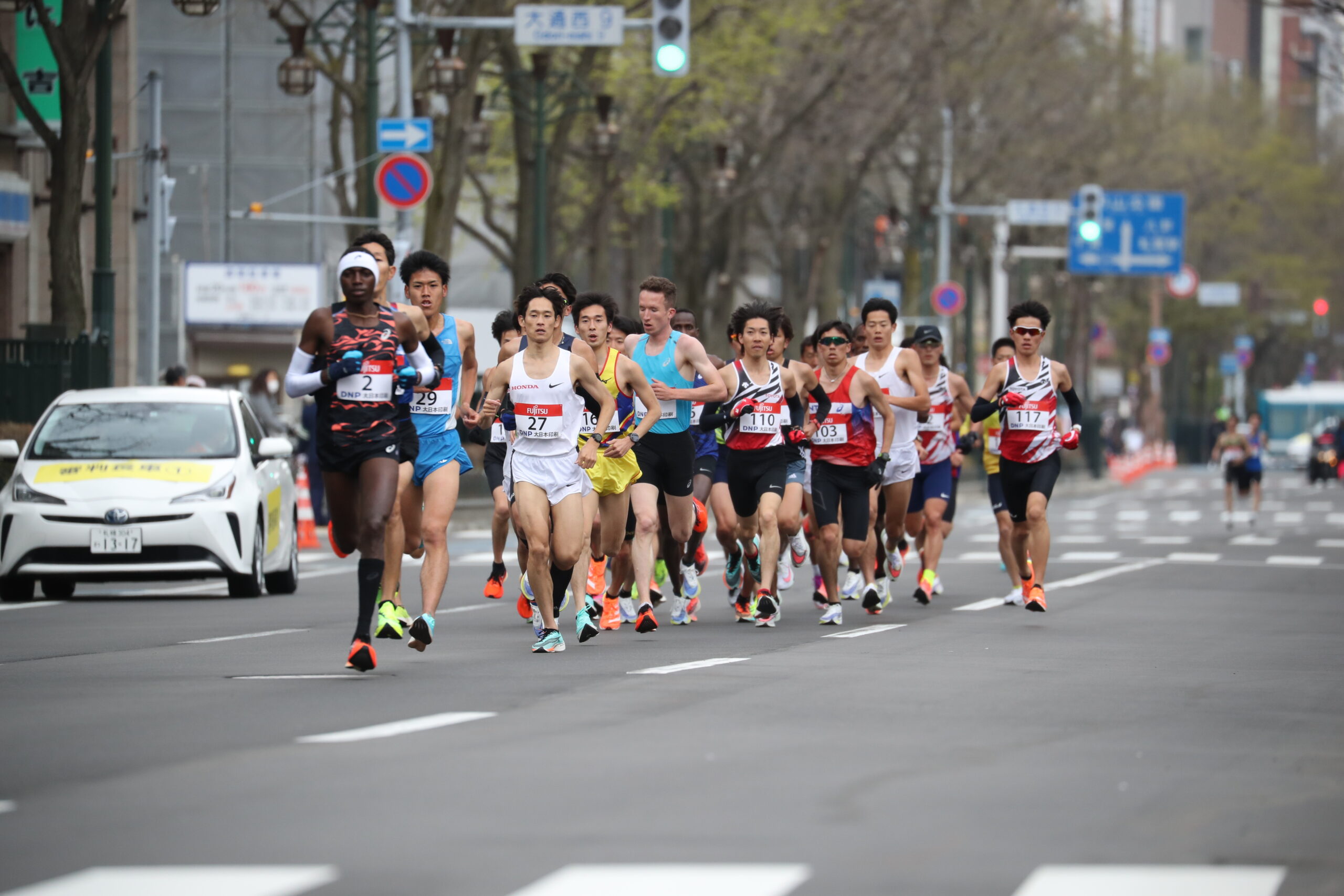 男子ハーフ木村慎が日本人トップ 服部勇馬も安定した走り披露／東京五輪マラソンイベント