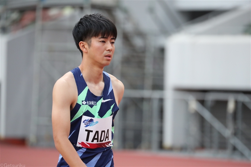 多田がガトリン、小池に先着！1位で100ｍ予選通過／東京五輪テストイベント