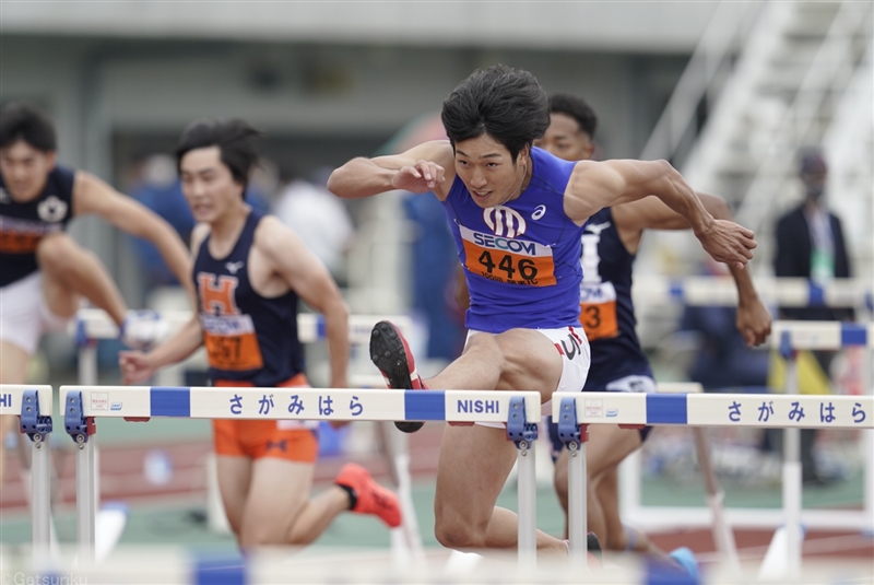 110mH泉谷駿介が予選から13秒30！東京五輪参加標準記録を突破！／関東IC