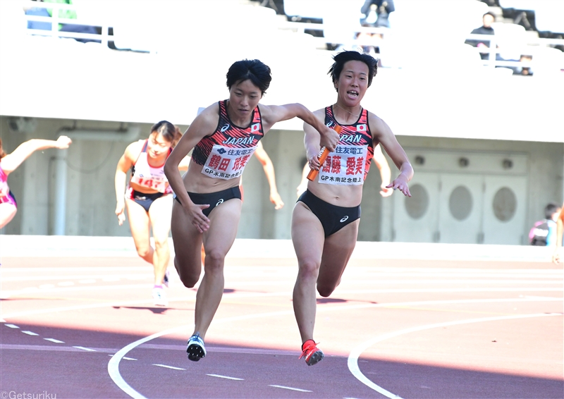 女子4 100m大健闘の世界4位 道を切り開き東京五輪 ユージン世界選手権へ 世界リレー 月陸online 月刊陸上競技