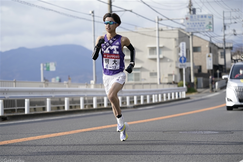 明大・手嶋と早大・千明が男子5000ｍで大幅自己新！今季学生最高の13分31秒52／法大競技会