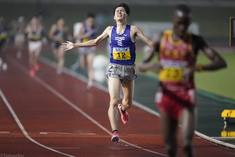 1部10000ｍ東海大・石原翔太郎がU20日本歴代2位の28分05秒91で日本人トップの2位！／関東IC