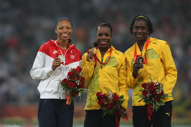 ジャマイカのキャンベル ブラウンが現役引退を発表 女子0ｍでアテネ 北京五輪連覇 月陸online 月刊陸上競技