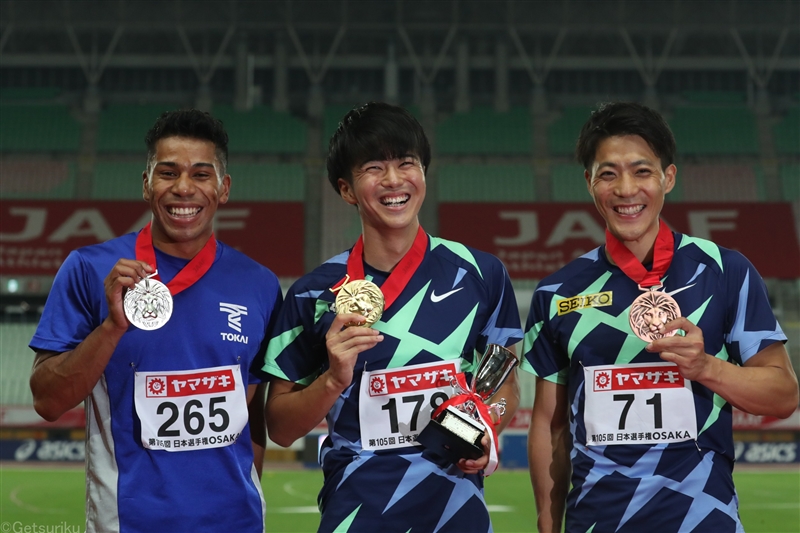 「最高の誕生日プレゼント」地元大阪で東京五輪決めた多田修平 課題の後半で進化見せ9秒台勢抑えて初V＆初五輪／日本選手権