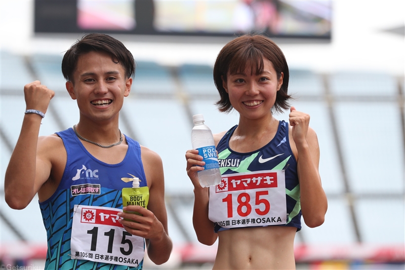 田母神一喜が800ｍで初出場初V！日本歴代8位1分46秒68「次は横田さんの記録を」高校では相澤晃、遠藤日向とチームメイト／日本選手権