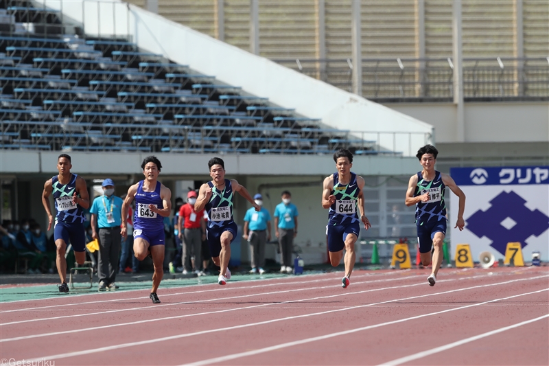 日本記録保持者・山縣亮太「すべてが決まる。緊張感を持っていきたい」。日本選手権前日に男子100ｍの５選手が会見