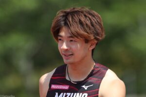 男子110ｍＨは金井が13秒40で快勝、石川と高山が同記録で２位、３位／布勢スプリント