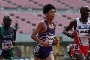 駒大エースの田澤廉 5000ｍで13分22秒63 学生歴代8位で日本人トップの5位／金栗記念選抜