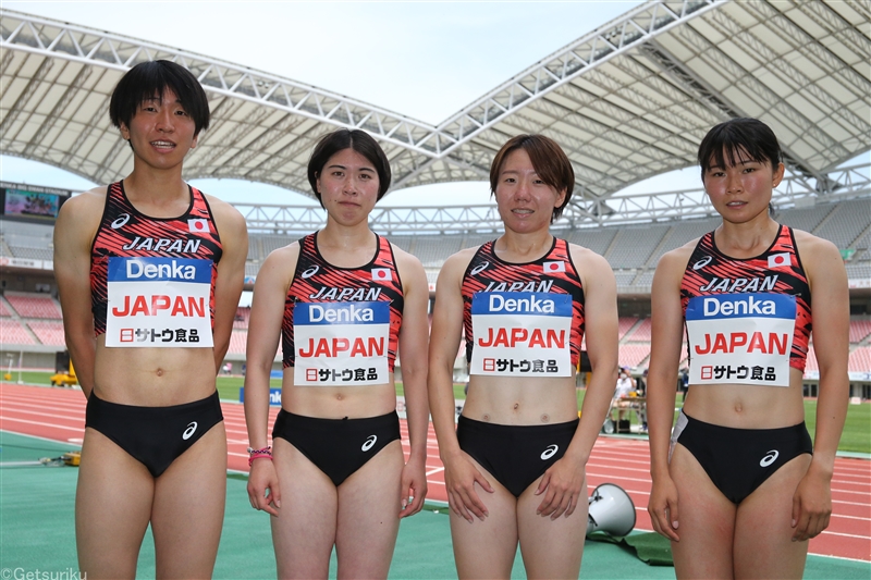 陸上女子日本代表選手画像 日本陸上競技連盟