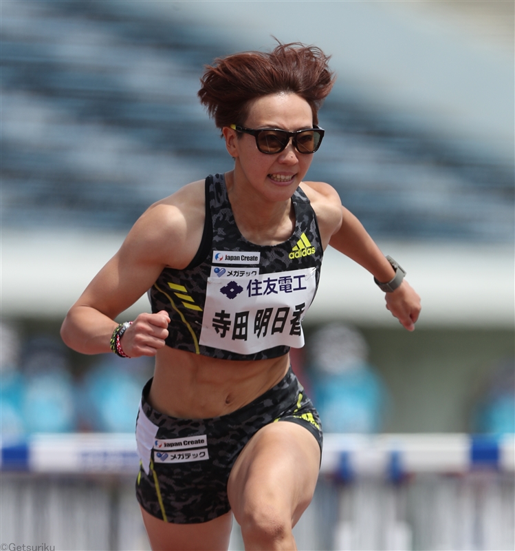 寺田明日香が12秒95、鈴木美帆が13秒00、女子100ｍＨ予選から好記録／布勢スプリント