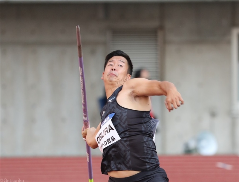 男子やり投・小椋健司が待望の80ｍ超え！日本選手権で「五輪の標準を狙いたい」／デンカチャレンジ