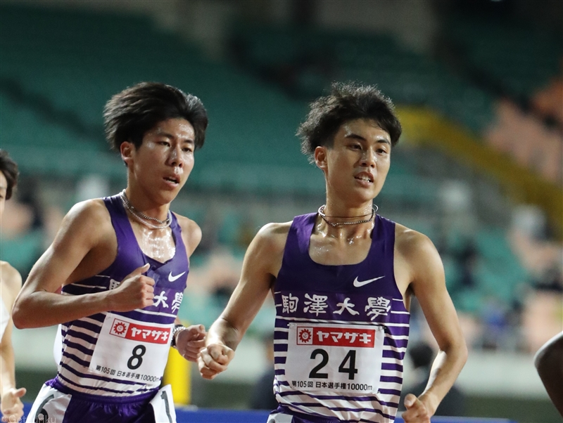 駒大の次世代エース鈴木芽吹が5000ｍ日本人学生歴代8位の13分27秒83！／ホクレン網走