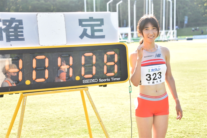 田中希実が五輪前に弾みとなる1500ｍ2度目の日本新！「タイム的にはまだまだ。もっと上にいきたい」／ホクレン千歳