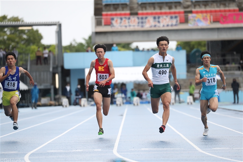 福井インターハイのスタートリストが発表！ 注目の東京五輪4継代表補欠・栁田大輝は100ｍ予選3組に登場