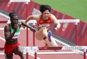 100mH日本記録保持者・青木益未は左脚ケガが響き予選敗退「やれることはやれた」と感謝の涙
