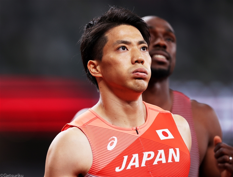 100ｍ山縣亮太、3度目の五輪で初の予選敗退「すごく緊張」