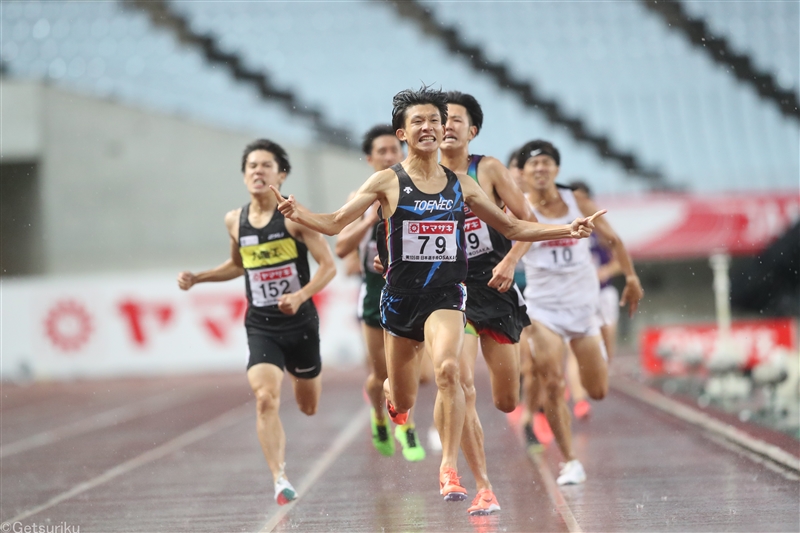 男子1500ｍで河村一輝が日本新の３分35秒42 従来の日本記録を１秒63更新 ホクレン千歳大会 月陸online 月刊陸上競技