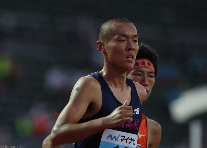 日本人４人が13分台！5000ｍ日本人トップは佐藤圭汰「長距離主将として少しでも多く得点」／福井IH