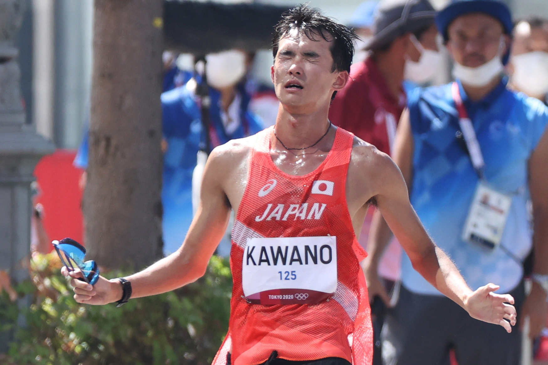 「弱虫だった」川野将虎が五輪最後の50km競歩で６位！途中、体調不良も地面叩いて追い上げ