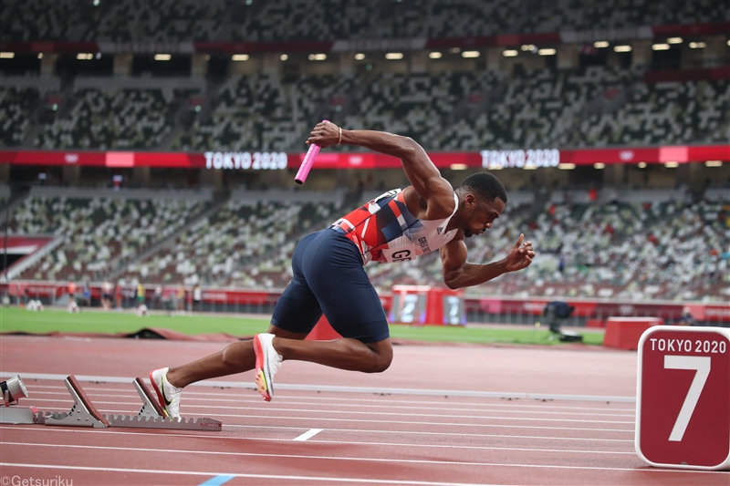 東京五輪男子400ｍリレー銀の英国１走・ウジャーはＢ検体も陽性、メダル剥奪の可能性高まる