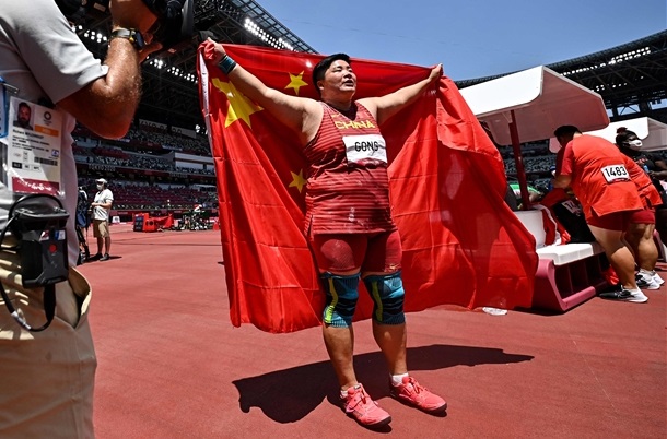 女子砲丸投・鞏立姣が中国悲願の五輪金メダル！36歳アダムスが最年長メダリストに